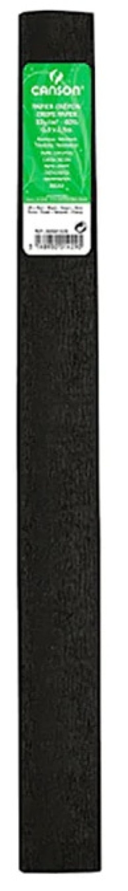 ROLO PAPEL SEDA 50X500CM 20G NEGRO CANSON