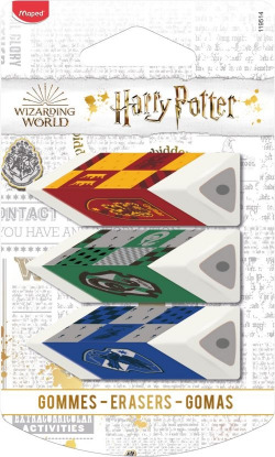 BLISTER 3 GOMA BORRAR HARRY POTTER