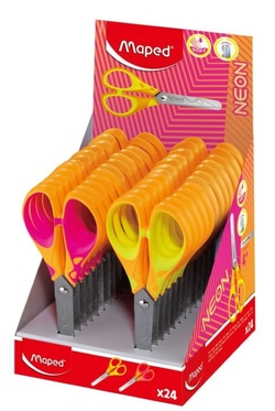 EXP 24 CISEAUX SCOLAIRE PULSE NEON 13CM