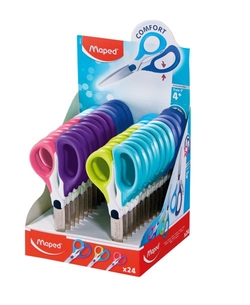 EXP 24 CISEAUX SCOLAIRE SENSOFT ASIMETRICA 13 CM FLEXIBLES