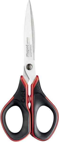 TESOURA ESCRITóRIO 17CM SIMETRICA AVANCED SOFT GEL MAPED