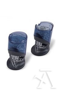 POT PORTACLIPS NEGRE AMB 100 CLIPS MAPED