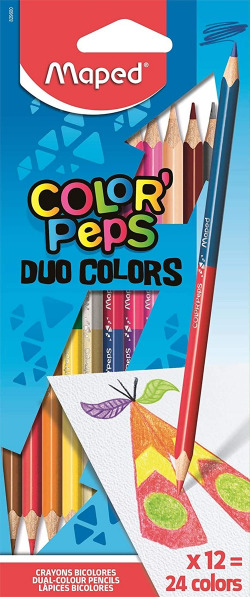 ESTOIG 12 LLAPIS COLORS COLOR'PEPS DUO FSC MAPED