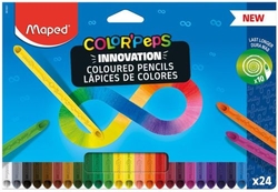 ESTOJO 24 LÁPIS DE CORES COLOR'PEPS INFINITY