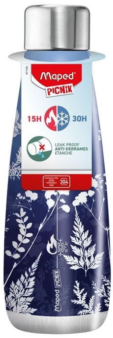 AMPOLLA 500ML EN ACER INOXIDABLE TERMICA MOD. CYANO