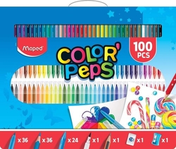 SET 100 PECES SURTIDAS COLOR'PEPS