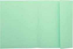 C/100 SUBCARPETAS A4 160G 1 SOLAPA COR VERDE