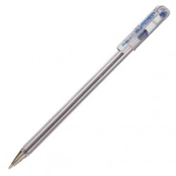 C/12 CANETA SUPERB BK77 AZUL PONTA 0,7MM PENTEL