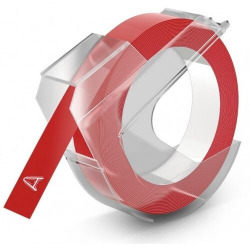 BOX OF 10 FILMS DYMO 3D RED 9MMX3M