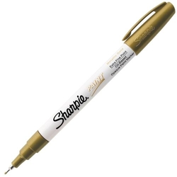 C/12 ROTULADOR SHARPIE METALIC ORO MARCADOR PERMANENTE FINO