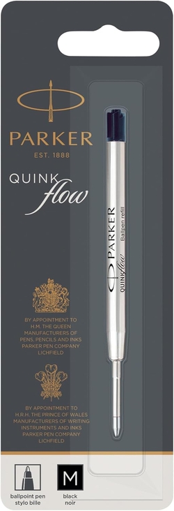 BLISTER PIÈCE DE RECHANGE STYLO PARKER NOIR POINTE M