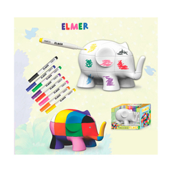 Hucha Elmer Coloring Money Box
