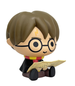 Figura Hucha Chibi Harry Potter Y El Mapa Del Merodeador