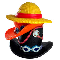 Figura Hucha Pila Sombreros One Piece 16Cm