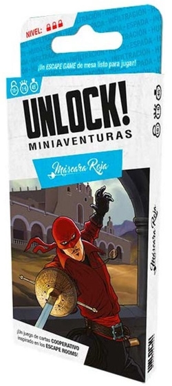 UNLOCK! MINI ADVENTURES RED MASK