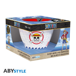 Bowl De Ramen Con Palillos Abystyle One Piece Monkey D. Luff