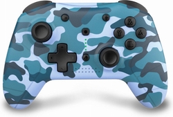 Mando Inalambrico BT Azul Camuflaje Switch/Switch2/Oled
