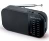 Muse M-025 R Negro Radio Analógica Am/Fm Portátil Con Altavo