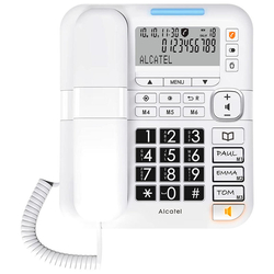Alcatel Telefono Fijo Compacto Tmax70 Blanco