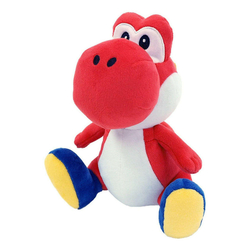 Super Mario - Peluche 20 Cm Yoshi Rojo
