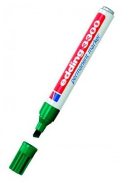 rotulador edding 3300 verde marcador punta biselada