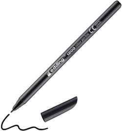 C/10 RETOLADOR EDDING 1200 NEGRE 01 PUNTA DE FIBRA