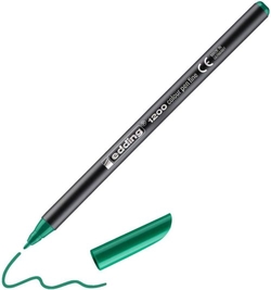 BOX OF 10 MARKERS EDDING 1200 FIBER TIP GREEN 04