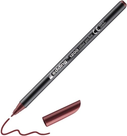 C/5 MARQUEUR EDDING 1200 ROUGE INGLES 28 POINTE DE FIBRA