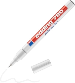 C/10 MARCADOR EDDING 780 BRANCO 49
