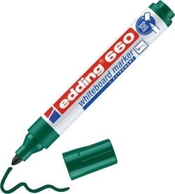 C/10 RETOLADOR EDDING 660 VERD PISSARRA BLANCA