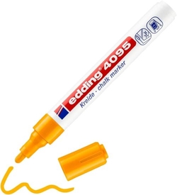 C/10 ROTULADOR EDDING 4095 LARANXA MARCADOR TIZA LIQUIDA