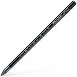 C/6 barra grafito puro pitt monocrhome hb en forma de lapiz faber castell