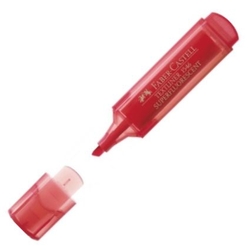 C/10 MARCADORES TEXTLINER 46 VERMELHO FABER-CASTELL