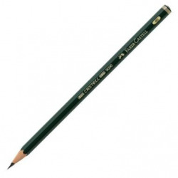 BOX OF 12 GRAPHITE PENCILS SERIES 9000 FABER-CASTELL 4B