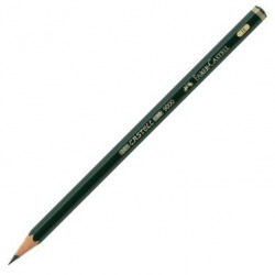 C/12 LAPIS GRAFITO SERIE 9000 FABER-CASTELL H