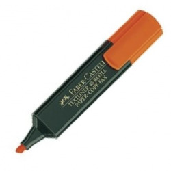 C/10 MARCADOR TEXTLINER 48 LARANJA FABER-CASTELL