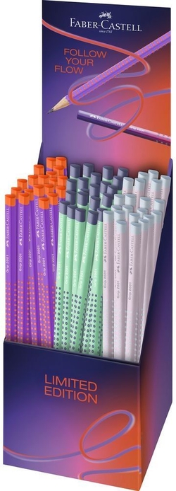 EXP 72 LAPIS DE GRAFITO GRIP FLOW EDITION FABER CASTELL
