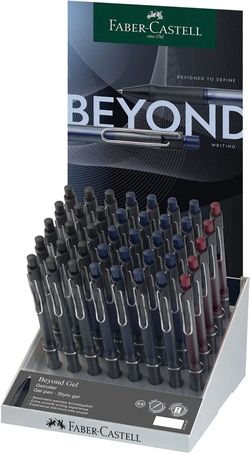EXP 40 STYLO RETRACTIL BEYOND GEL 0,7MM COL. ASSORTIMENTS
