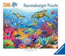 2D TROPICAL WATERS PUZZLE 500 PIECES