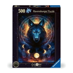 Puzzle Lobo Brillante 500 Piezas