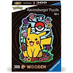 Puzzle Madera Pikachu Pokemon 300Pzs