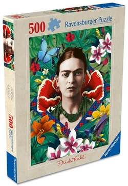 Puzzle Frida Kahlo Blooming Fantasy 500 Piezas