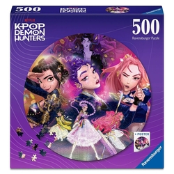 PUZZLE 2D K-POP DEMON HUNTERS ROUND 500 PEZAS