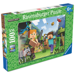 XXL 2D Minecraft Puzzle, 100 Pieces