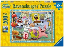 PUZZLE 2D 200 PEÇAS BOB ESPONJA RAVENSBURGER