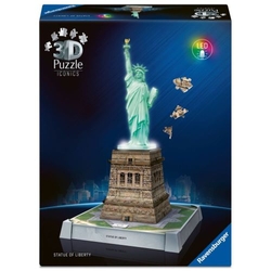 PUZZLE 3D ESTATUA DA LIBERTAD MONUMENTOS ICONICS