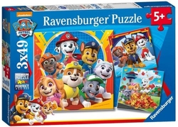 2D PUZZLE 3X49 PIECES PAW PATROL RAVENSBURGER