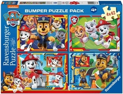 2D PAW PATROL PUZZLE 4X42 PIECES