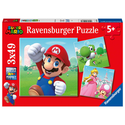 PUZZLE 2D SUPER MARIO 3X49 PEZAS