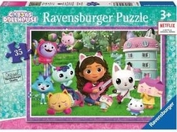 PUZZLE 2D GABBYS DOLLHOUSE 35 PEÇAS